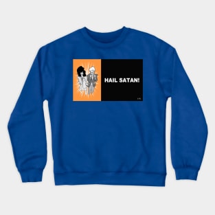 MR. SHOW: HAIL SATAN CHICK TRACT Crewneck Sweatshirt